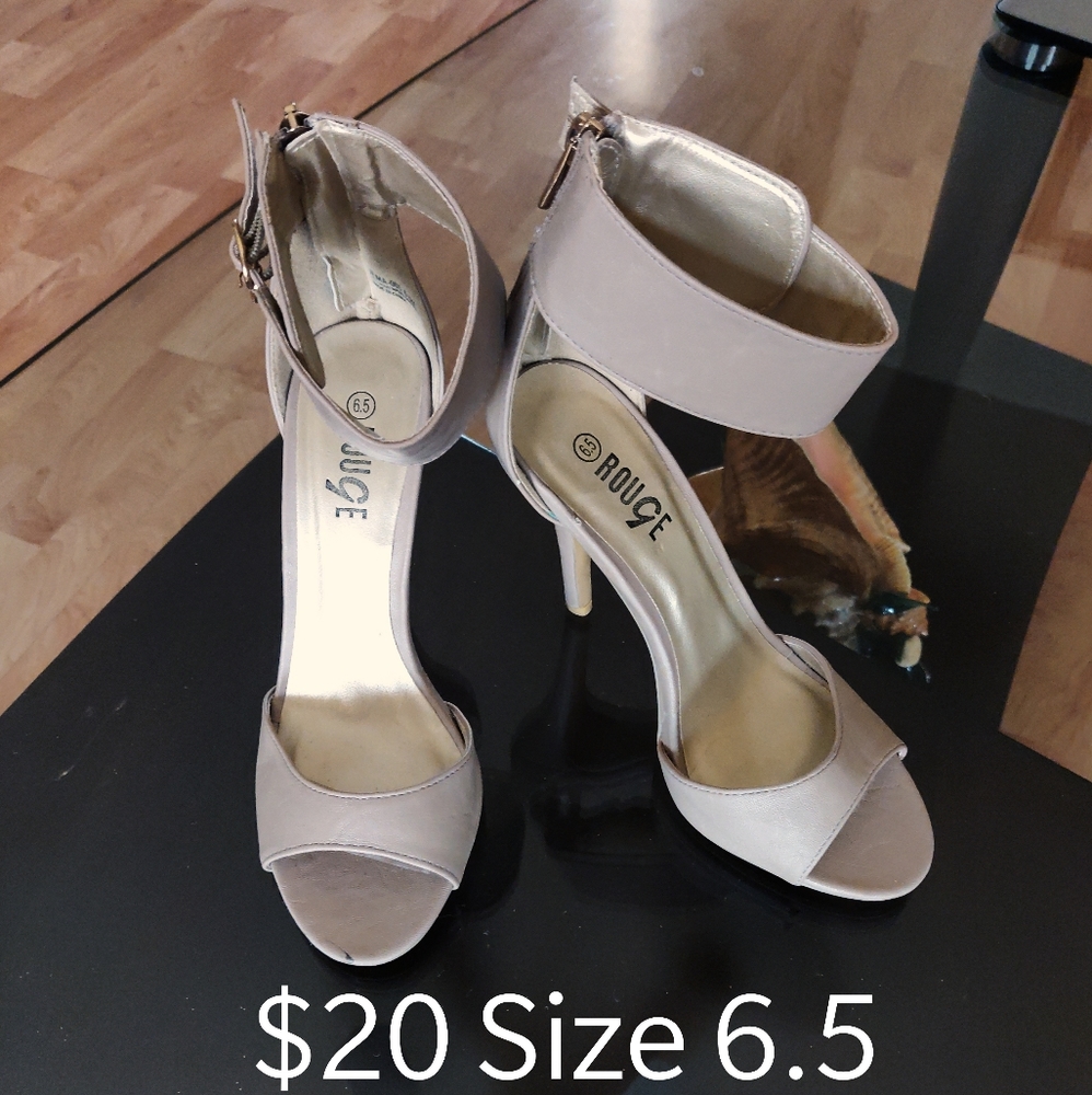 Beige Heels